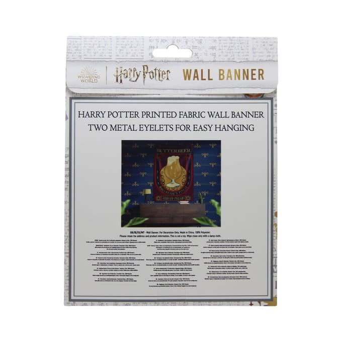 Harry Potter Butterbeer Wall Banner