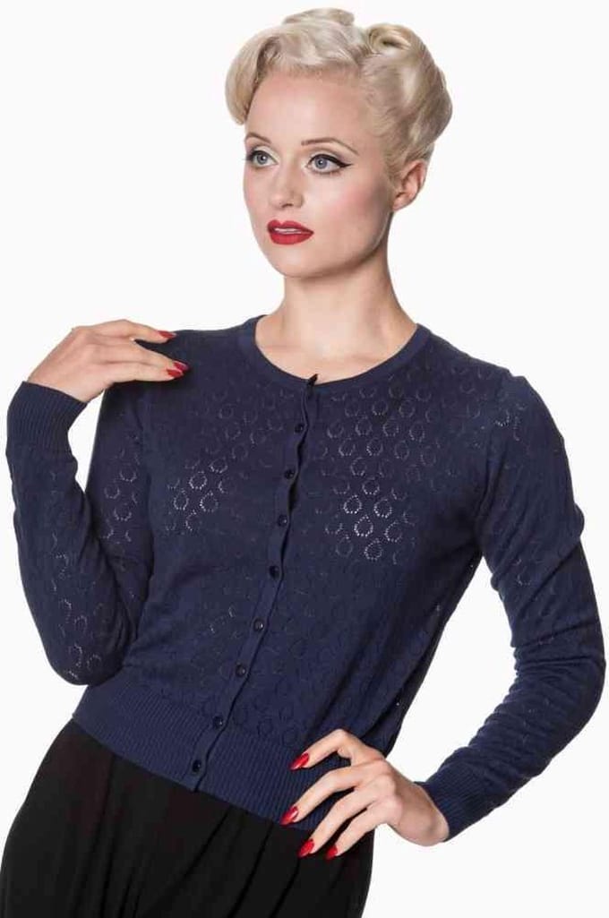Dancing Days - WATCH OUT Cardigan - S - Blauw