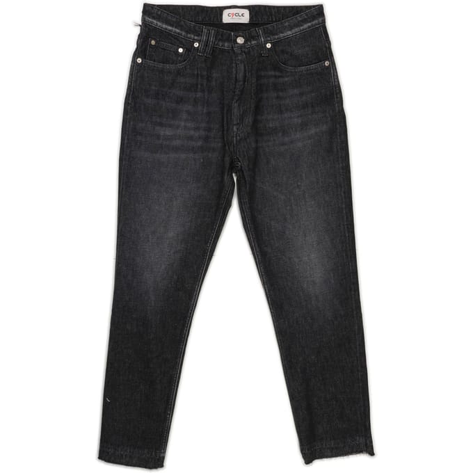 Cycle - 5 Lucky Wortel Denim Pockets Black 341P534/L331/47