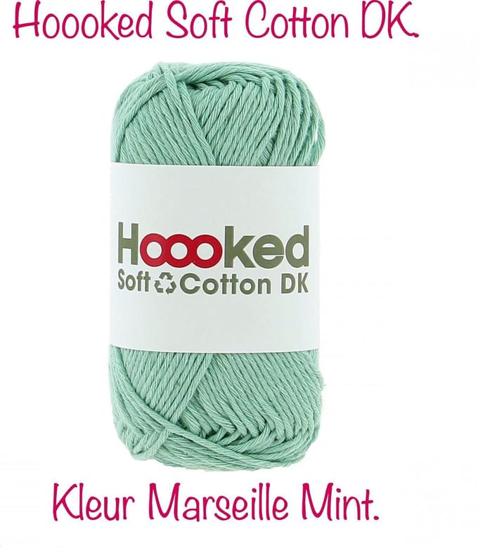 Soft Cotton DK 50g. Marseille Mint (mint groen)