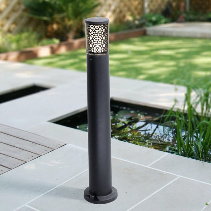 Fumagalli Carlo Deco Sokkel Zwart GU10 3.5W Warmwit