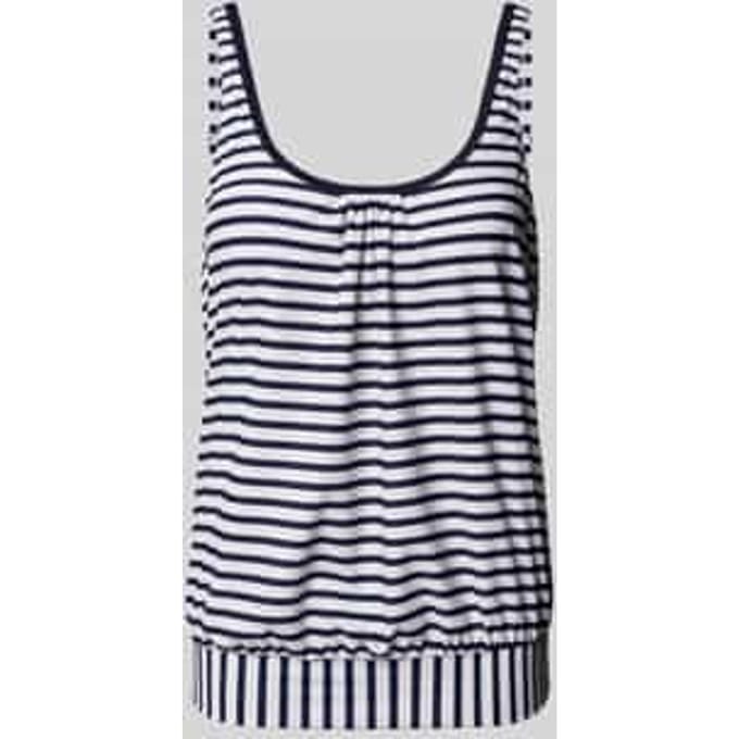 Tankinitop met plooien, model 'Summer'