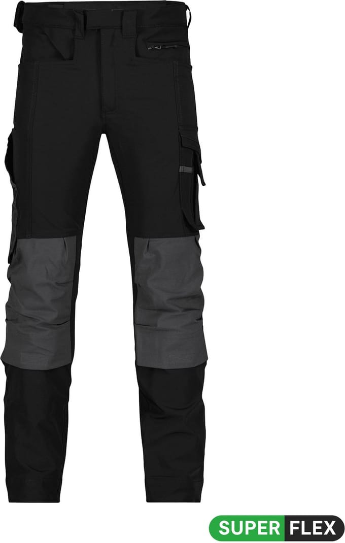 Stretch werkbroek met kniezakken
