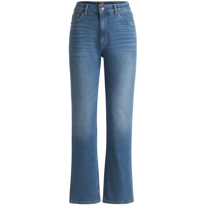 Boss Dames/Dames Ada Hoge Taille Jeans (Blauw)