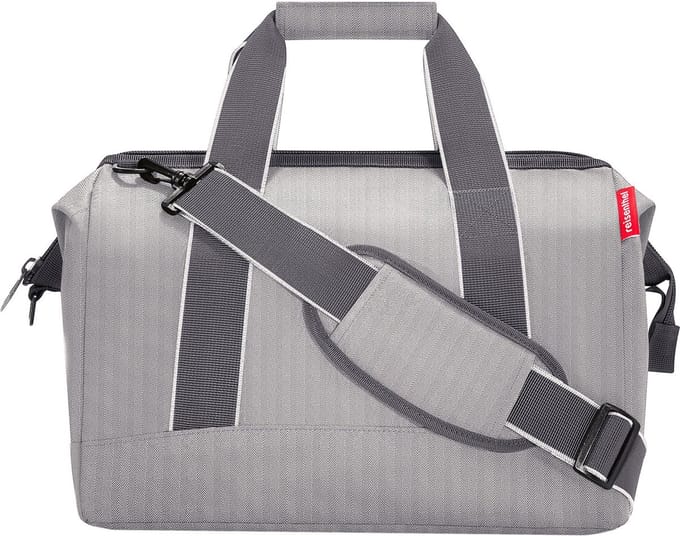 Reisenthel Allrounder M Reistas Sporttas - 18L - Maat M - Herringbone Grijs