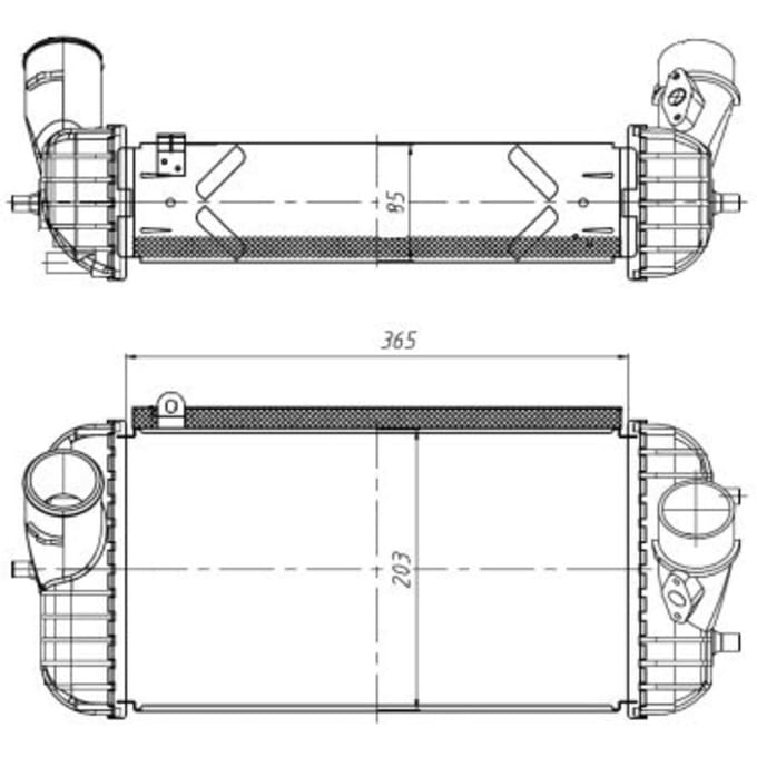 Intercooler NRF 309066