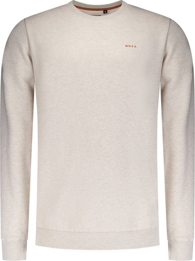 NZA - Ecru trui met ronde hals - Powder Sand