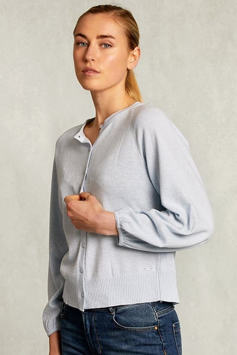River Woods Light Blue Cardigan With Buttons Blue Taglia: S | Cardigan Outlet | Donna | Blu