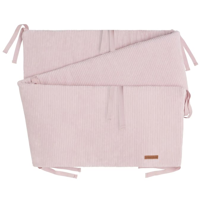 Baby's Only Bedbumper - Bedomrander - Bedomranding baby - Boxbumper - Parkomrander Sense - Oud Roze - 180x30 cm