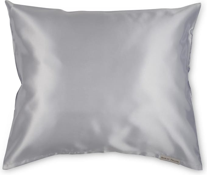 Beautypillow Satijnen Kussensloop - 60x70 cm - Silver