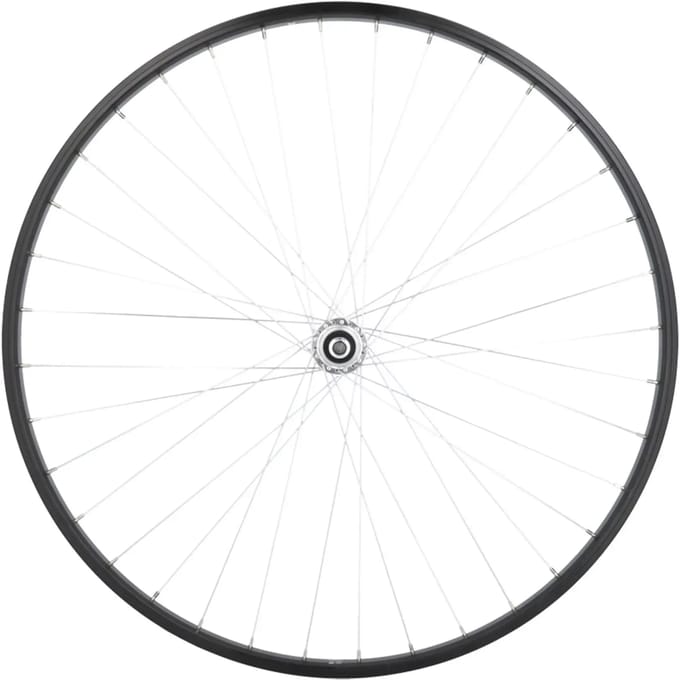 Achterwiel VTC 28" met volle as velg Velox