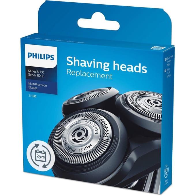 Philips 5000 SH50/50 - scheerhoofdjes - 3 vervangende messen voor scheerapparaten