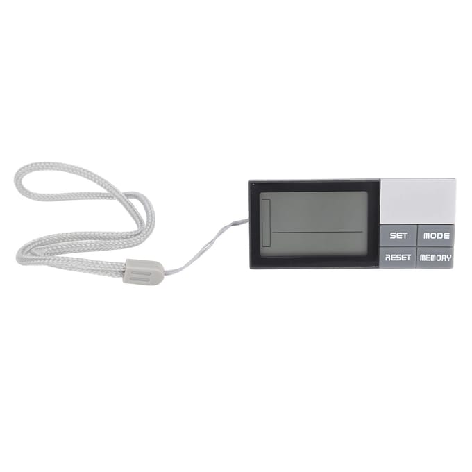 Stappenteller Mini Eenvoudige Digitale LCD Stappenteller Draagbare Stappenteller Wandelen 3D Stappenteller voor Wandelen white