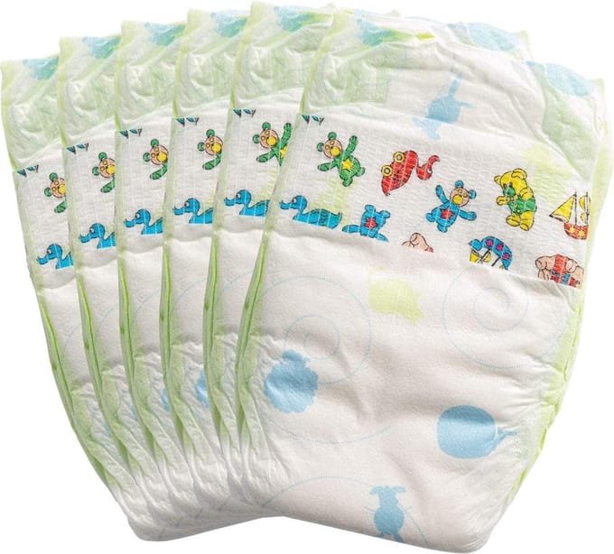 Heless Poppenluiers Junior 35-50 Cm Polyester Wit 6 Stuks