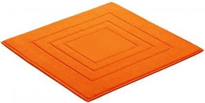 Vossen Bidetmat Feeling - Orange 60x60
