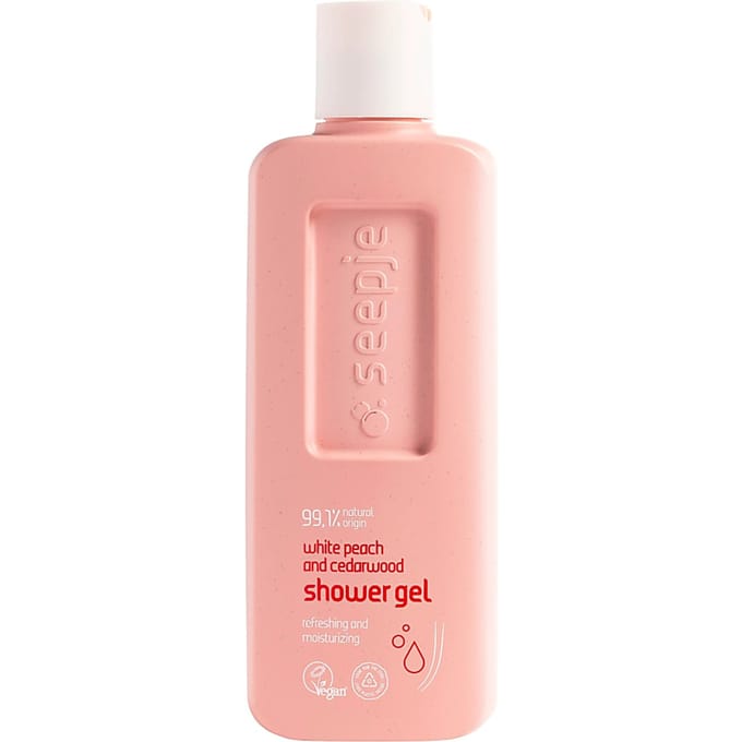 Seepje Douchegel Witte Perzik & Cederhout - 300 ml