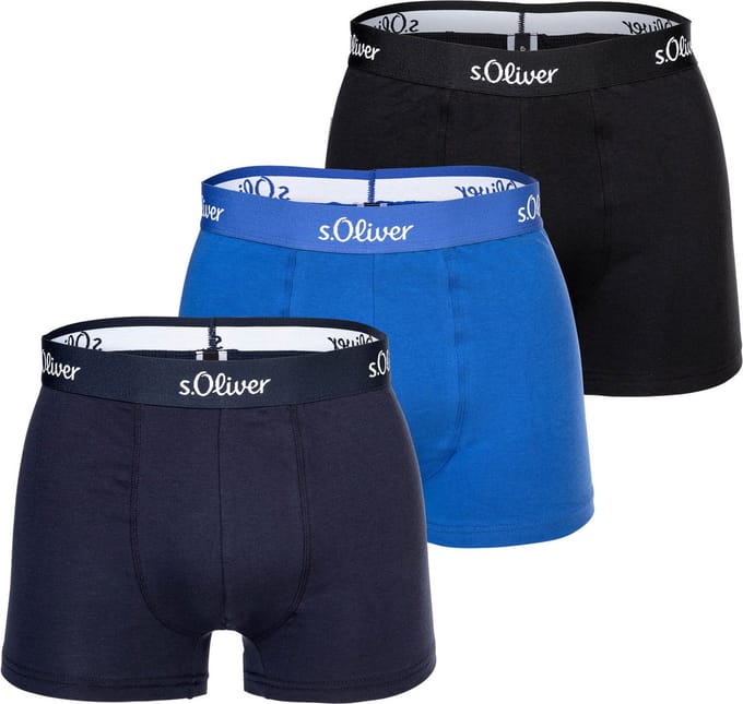 s.Oliver Boxershorts Set van 3