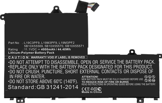 CoreParts MBXLE-BA0265 laptop reserve-onderdeel Batterij/Accu
