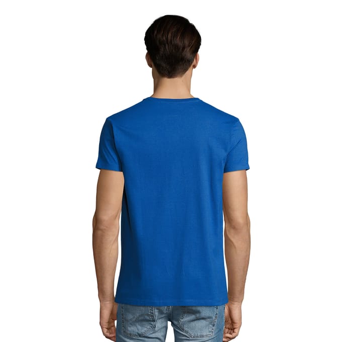 SOLS Heren Imperial V Hals T-shirt (Koningsblauw)