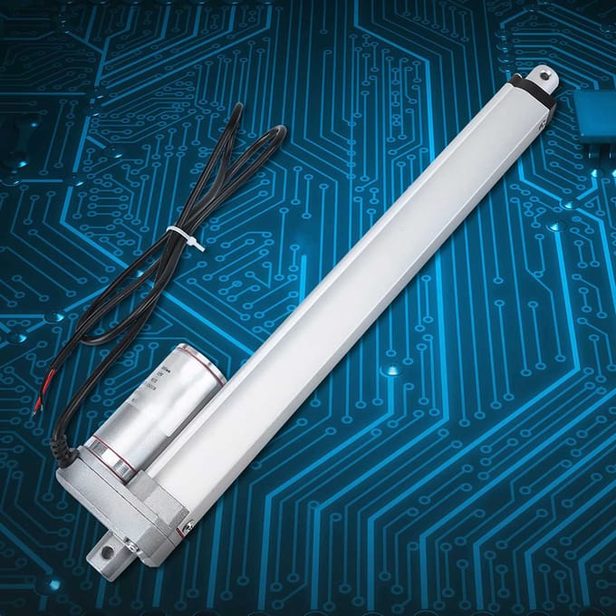 DC 12V Lineaire Actuator 140KG Max Hefslag Elektromotor voor Medisch Auto 100mm
