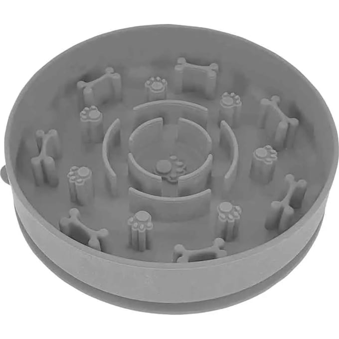 Antislip siliconen voerbak voor honden Nobby Pet Bone