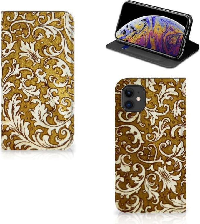 Telefoon Hoesje Apple iPhone 11 Barok Goud