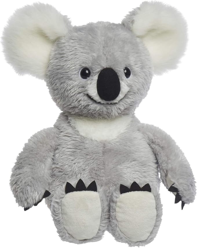 Knuffel Koala - Pluche Dier - Spelen en Knuffelen - Zelfnivellerend - 39 cm - Grijs