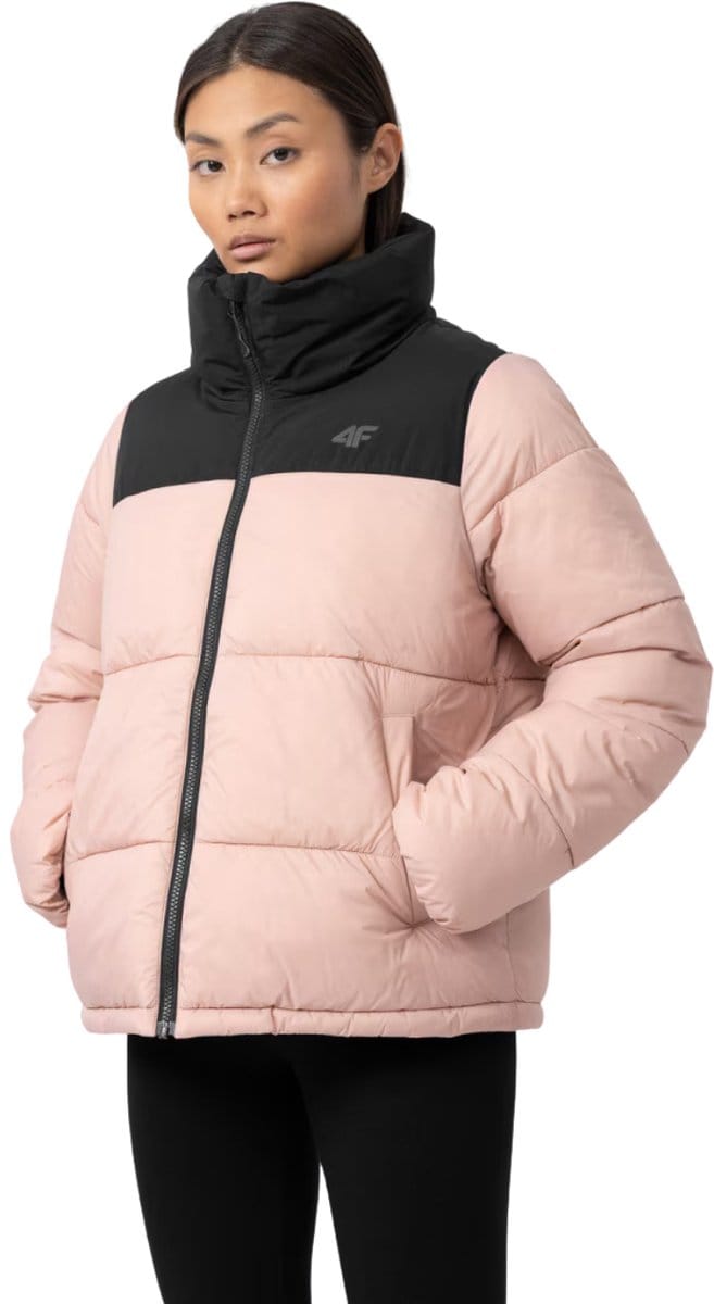 4F Jas Dames Koraalroze - Maat L