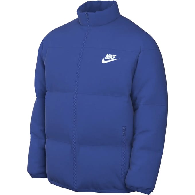 Mannen neer Club Puffer Jacket Game Royal / wit