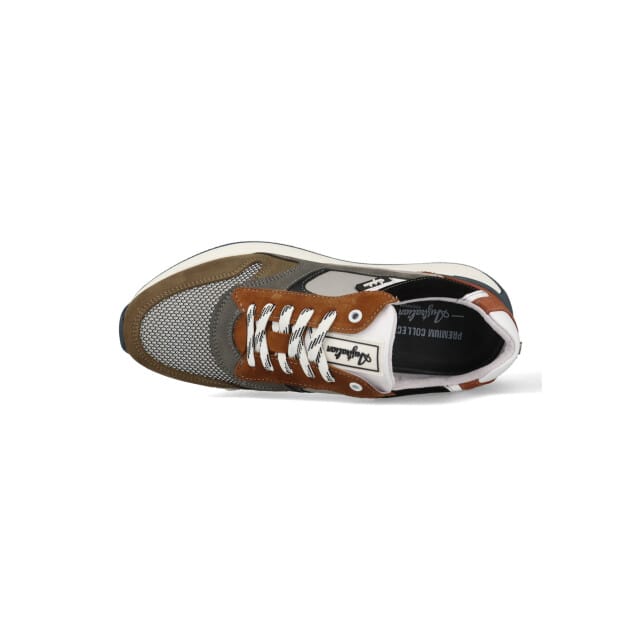 Australian Sneaker Kyoto Grey Leather 15.1651.01-K16 Grey Combi