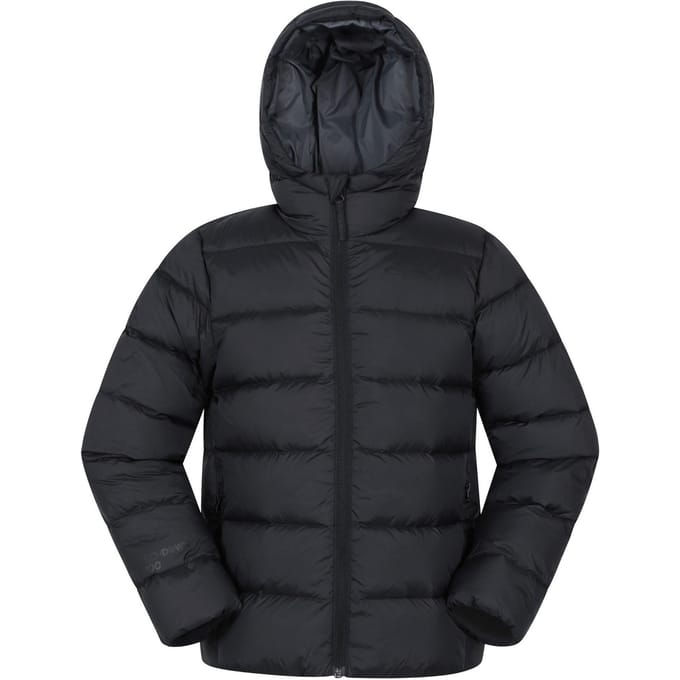 Mountain Warehouse Kinder Stratus Opvouwbare Jas (Zwart)