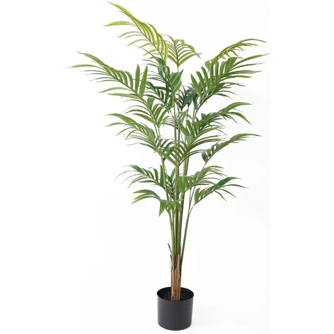 Present Time Kunstplant Palm Tree - Groen - 72x72x120cm - Modern
