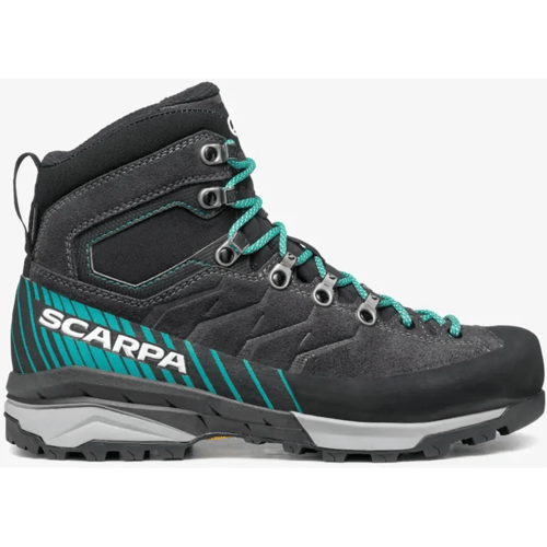 Scarpa Mescalito TRK GTX Bergschoen Dames (Maat - 38, Kleur - Dark anthrcte/Trop Green)