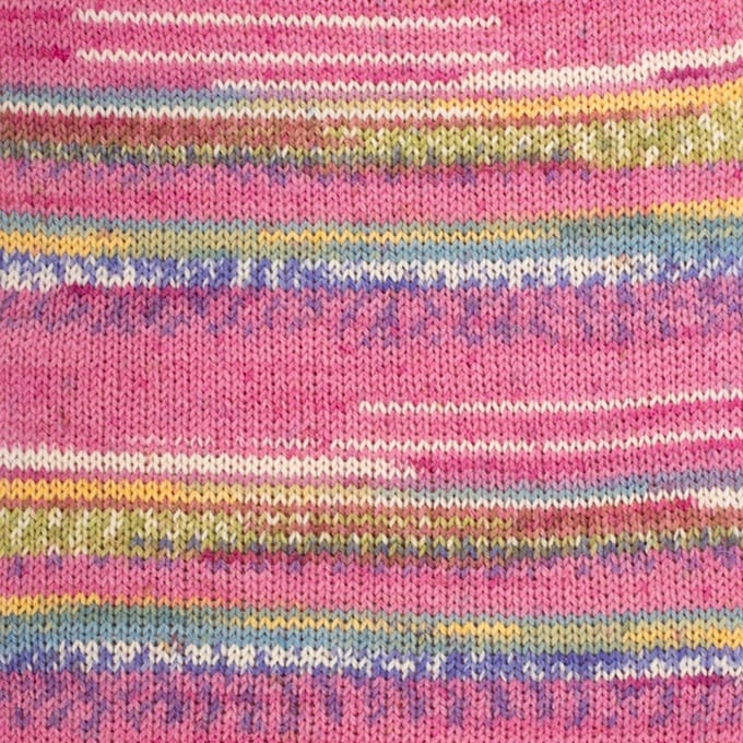 DROPS Fabel Print - 161 pink dream - Wol Garen