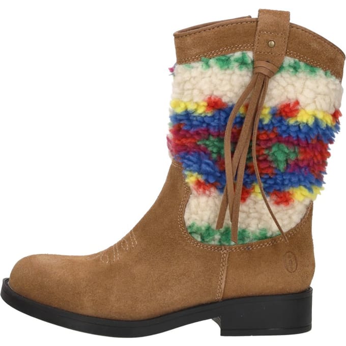 Shoesme Westernlaarzen cognac Wollig - Maat 35