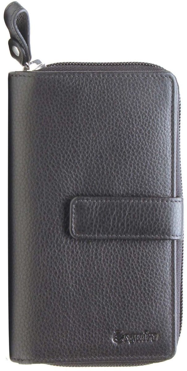 Esquire portemonnee Primavera Wallet Black zwart
