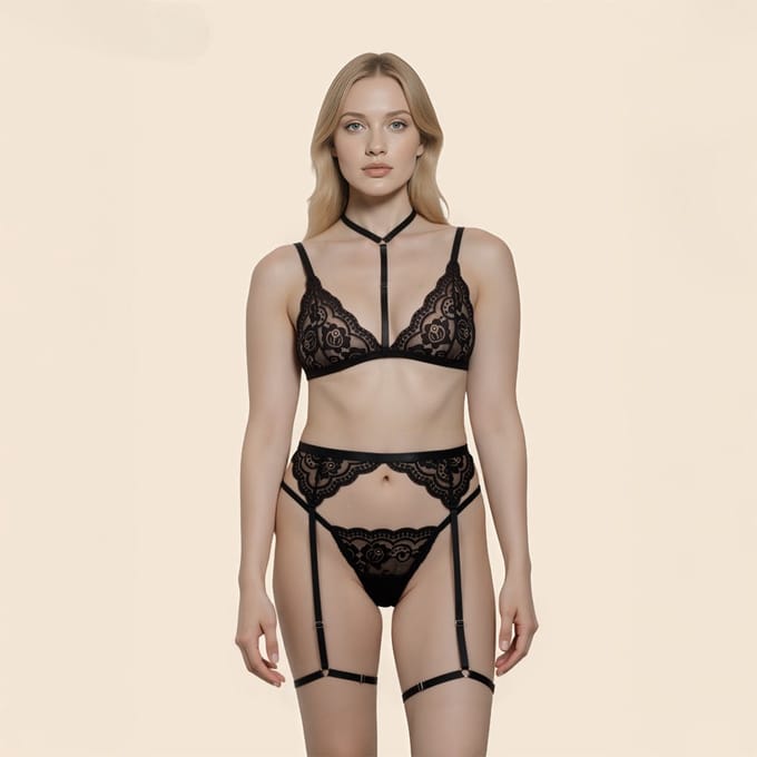 3-delige kanten set Bella