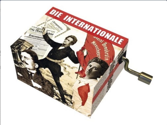 Draai Muziekdoosje Die Internationale - melodie Internationale