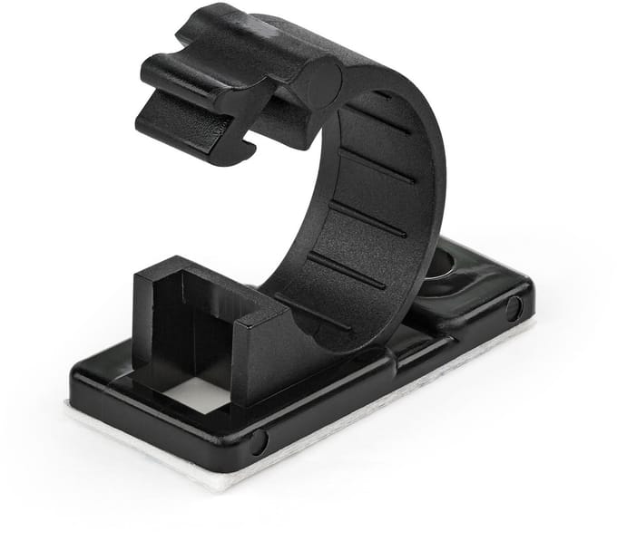 StarTech 100 stuks of Self-Adhesive kabel Clamp - Medium