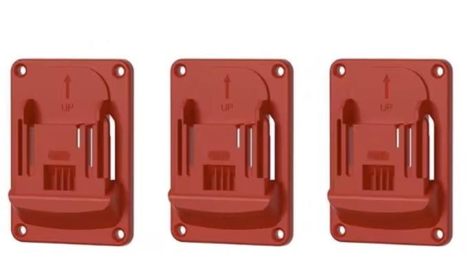 OPHANGBEUGEL VOOR MILWAUKEE ACCU-MACHINE (SET VAN 3)