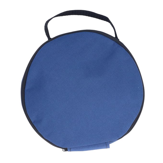 Nekkoeling Thermisch Geïsoleerde Tas Duurt 2 Tot 4 Uur Houdt Koud Herbruikbaar Ritssluiting Nek blauw