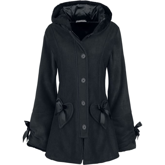 Poizen Industries Alison Dames Korte jas - zwart - L