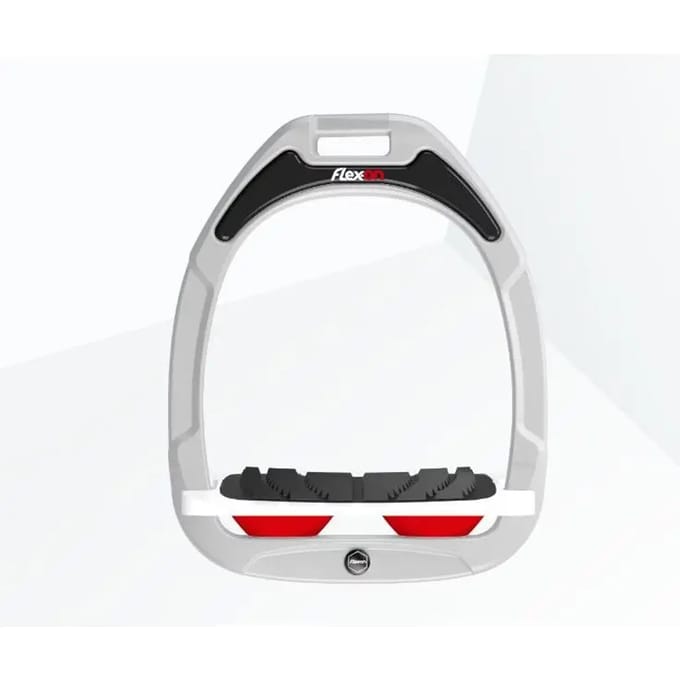 Ingelijnde Grepen Wit/Wit/Rood Flex-On Green Composite
