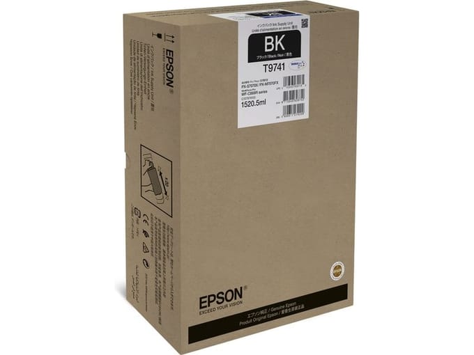 Epson T9741 inktcartridge zwart extra hoge capaciteit (origineel)