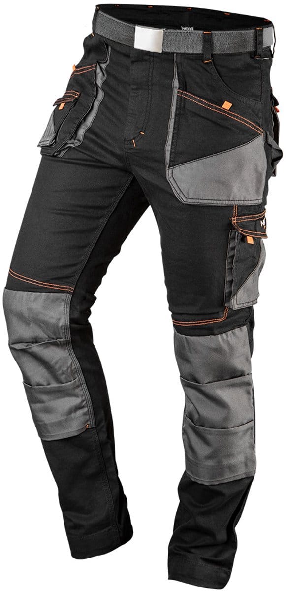 NEO HD Slim - Werkbroek - Met Riem - Versterkt - Elastisch - XXL
