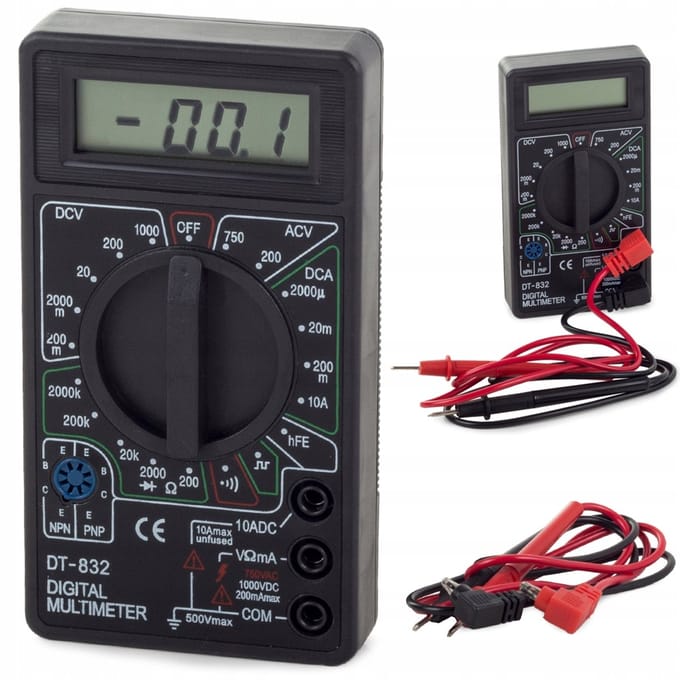 Hangzhou A Link Star Technology Co. - Digitale Multimeter - Hoge Stroom- en Spanningsbereiken - LCD Display - CE-certificaat
