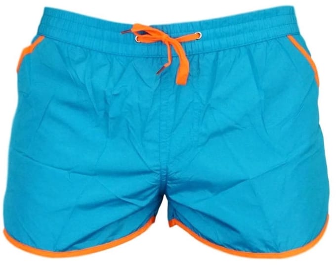 Shortshort Aqua - Maat S - Zwemshort Heren Blauw - Meriu