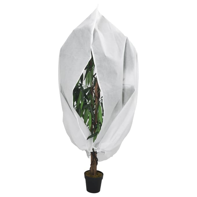 vidaXL - Plantenhoezen - met - ritssluiting - 2 - st - 70 - g/m² - 2,36x2 - m