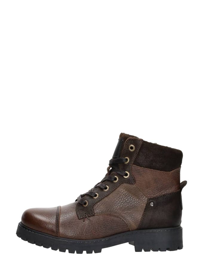 SUB55 Veterschoenen Hoog Veterschoenen Hoog - Donkerbruin - Maat 36
