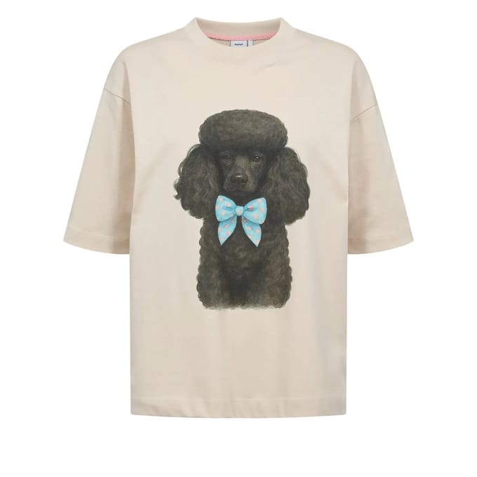 Dames-T-shirt oversized Nümph Nutova
